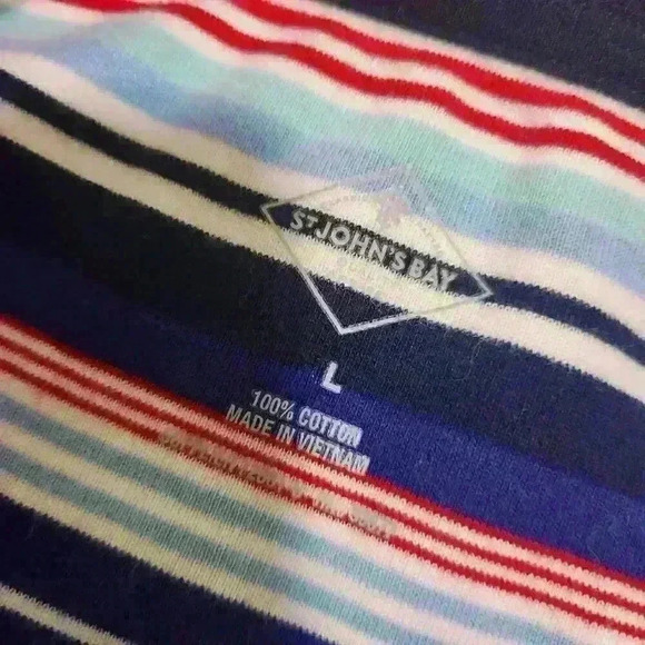 St. Johns Bay Womens Top, Size L - Picture 3 of 3